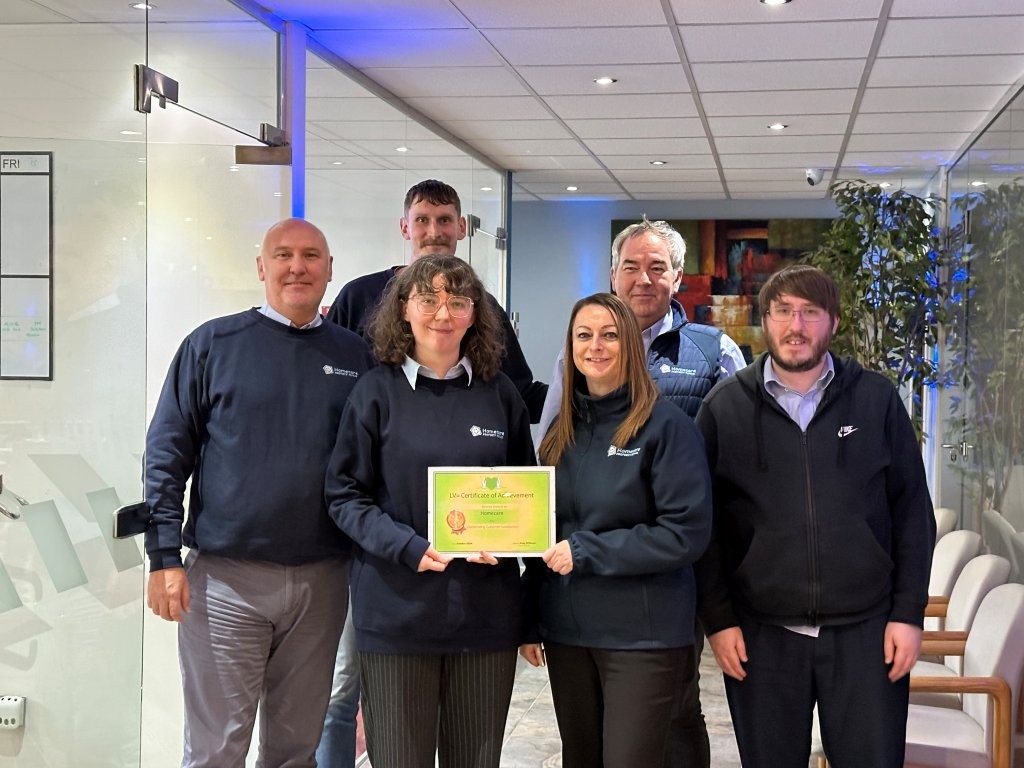 Homecare Services team receiving industry recognition